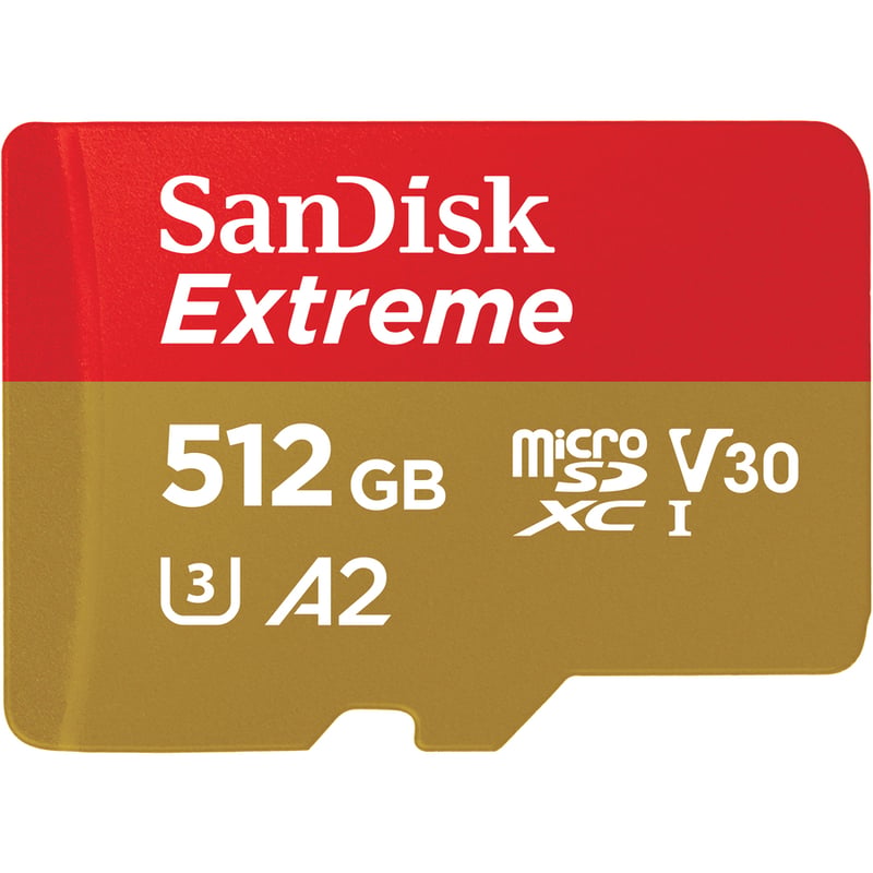 SanDisk Extreme 512 GB UHS-I microSD - Thumbnail 3