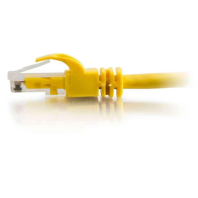 C2G 7FT CAT6 SNAGLESS CROSSOVER UTP-YLW - Thumbnail 3