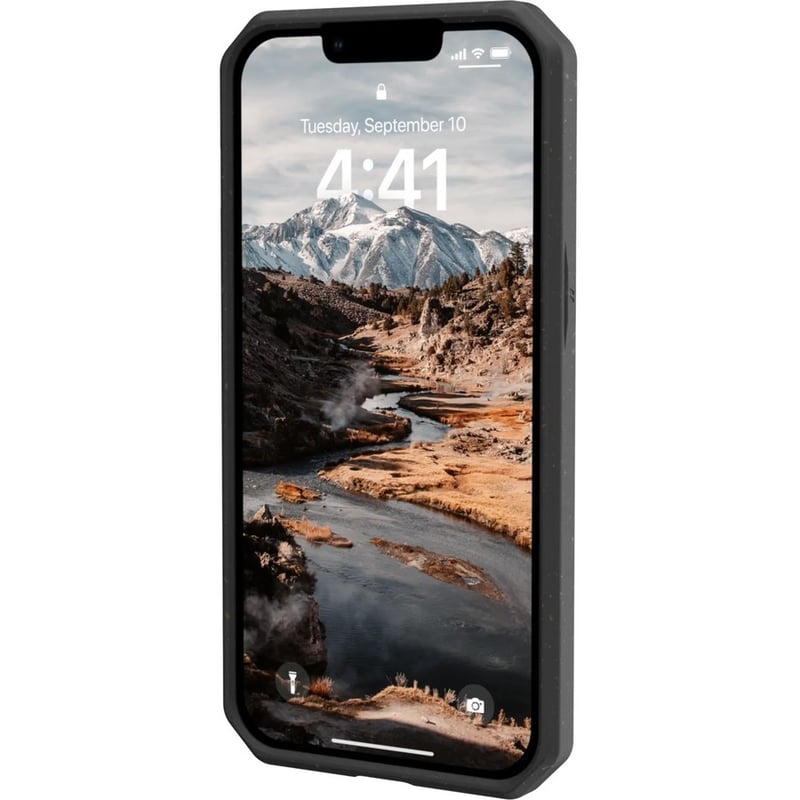 Urban Armor Gear Biodegradable Outback iPhone 14 Plus Case - Black - Thumbnail 3