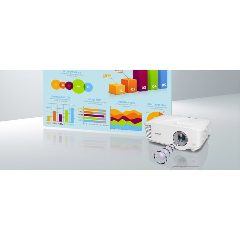 BENQ WXGA DLP PROJECTOR4000AL 1280X800WHITEHDMIUSB-A - Thumbnail 2