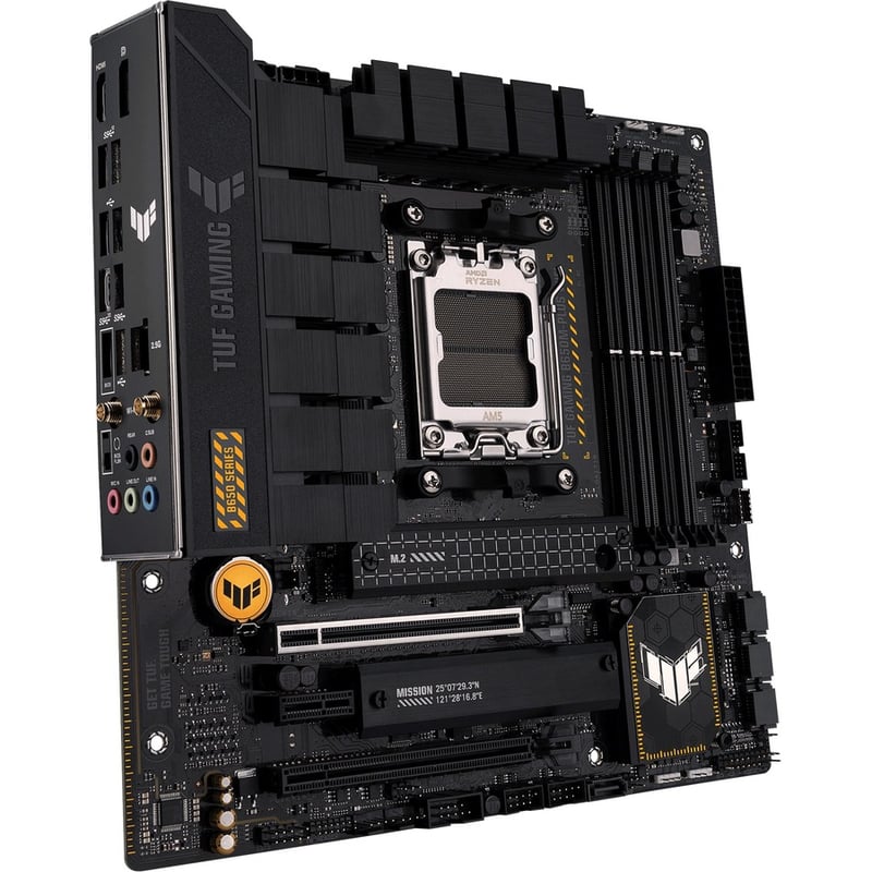 TUF GAMING B650M-PLUS WIFI Gaming Desktop Motherboard - AMD B650 Chipset - Socket AM5 - Micro ATX - Thumbnail 5