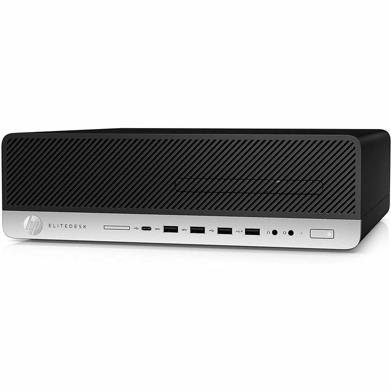 Joy Systems - HP EliteDesk 800 G4 Desktop Computer - Intel Core i7 8th Gen i7-8700 - 32 GB - 1 TB SSD - Small Form Factor - Refurbished - Thumbnail 1