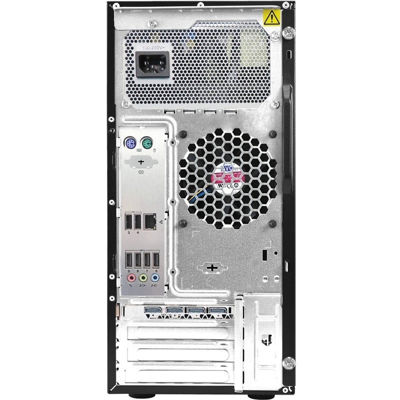 Lenovo ThinkStation P520c 30BX00J0US Workstation - 1 Xeon W-2225 - vPro Technology - 16 GB - 512 GB SSD - Tower - Thumbnail 4