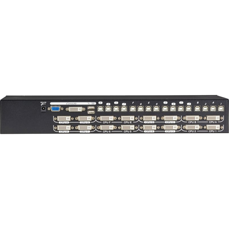 Black Box ServSwitch EC for DVI + USB Servers and DVI + USB Console, 16-Port - Thumbnail 3