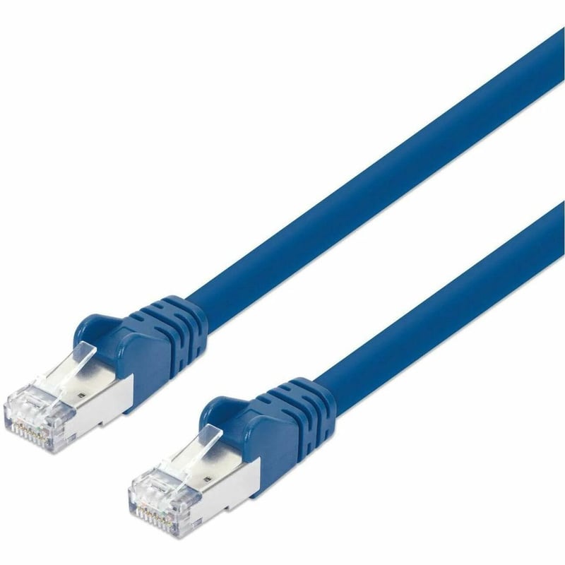CAT8.1 S/FTP NETWORK PATCH CABLE, 14 FT., BLUE - Thumbnail 1