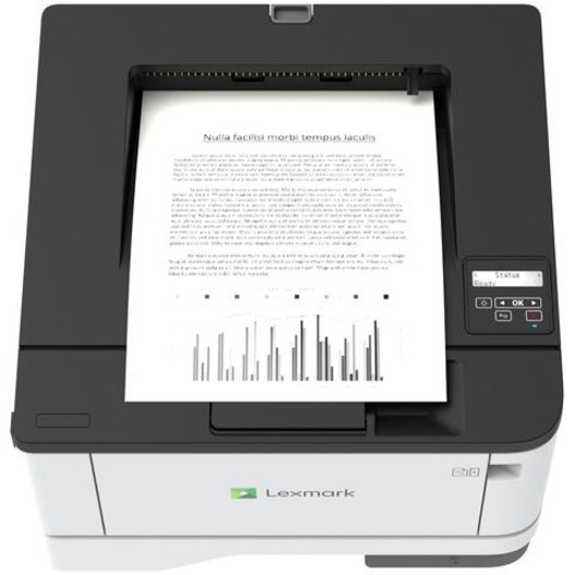 Lexmark MS331dn Desktop Laser Printer - Monochrome - Thumbnail 2