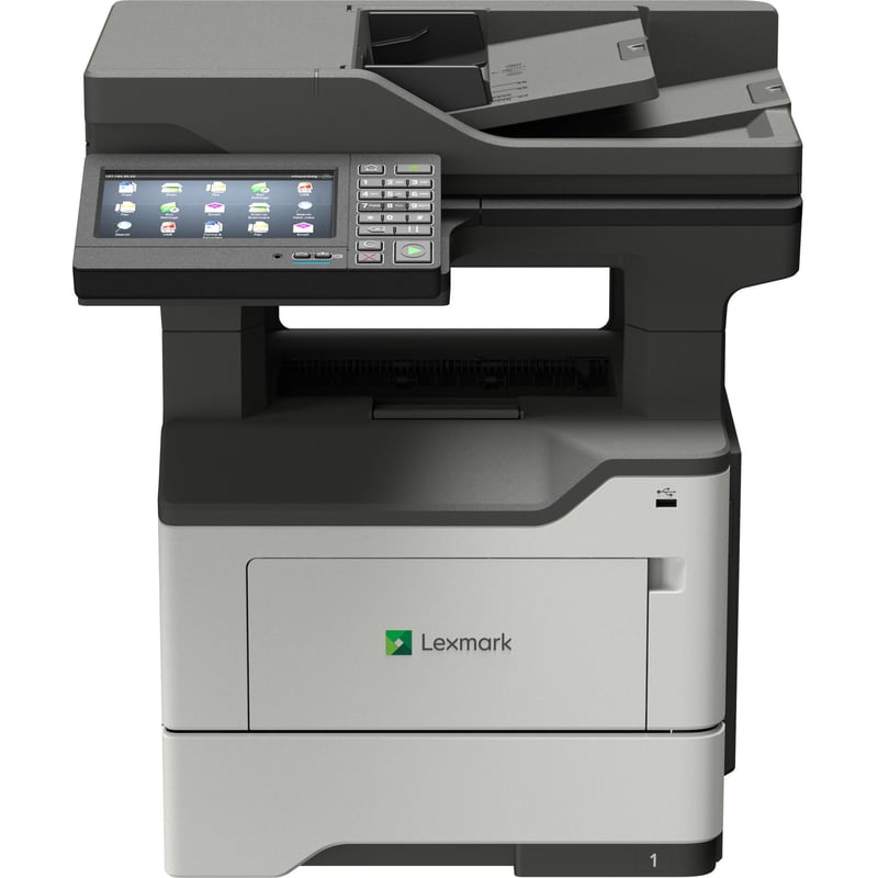 Lexmark Mx622Ade Laser Multifunction Printer - Monochrome - Thumbnail 1