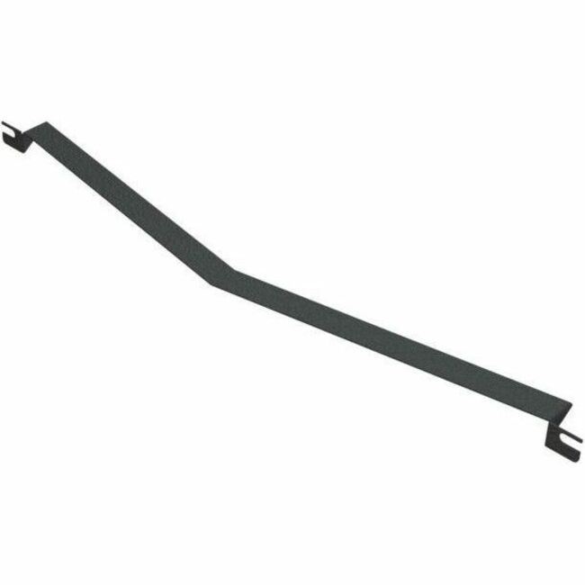 Ortronics Label Bar,Angled,HD,1U,Black,4Pk