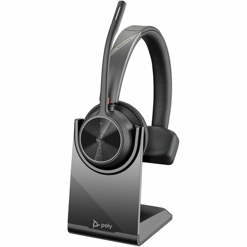 Poly Voyager 4310-M Microsoft Teams Certified Headset With Charge Stand - Thumbnail 2
