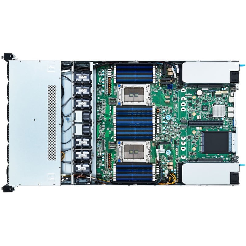 Mitac Transport CX GC79A-B8252 Barebone System - 1U Rack-mountable - Socket SP3 - 2 x Processor Support - Thumbnail 5