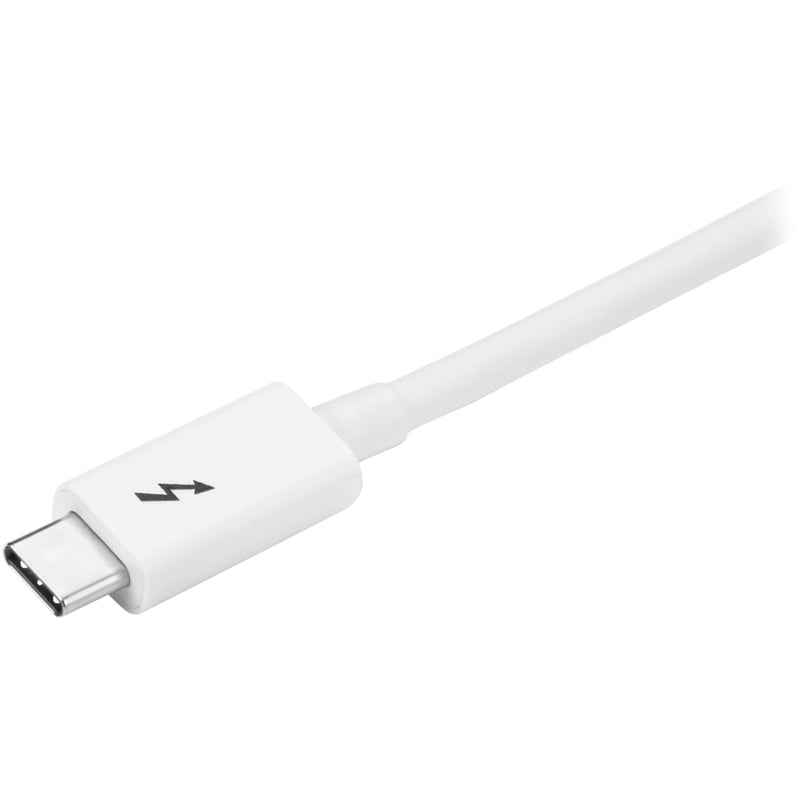StarTech.com 3.3ft (1m) Thunderbolt 3 Cable, 20Gbps, 100W PD, 4K Video, Thunderbolt-Certified, Compatible w/ TB4/USB 3.2/DisplayPort - Thumbnail 2