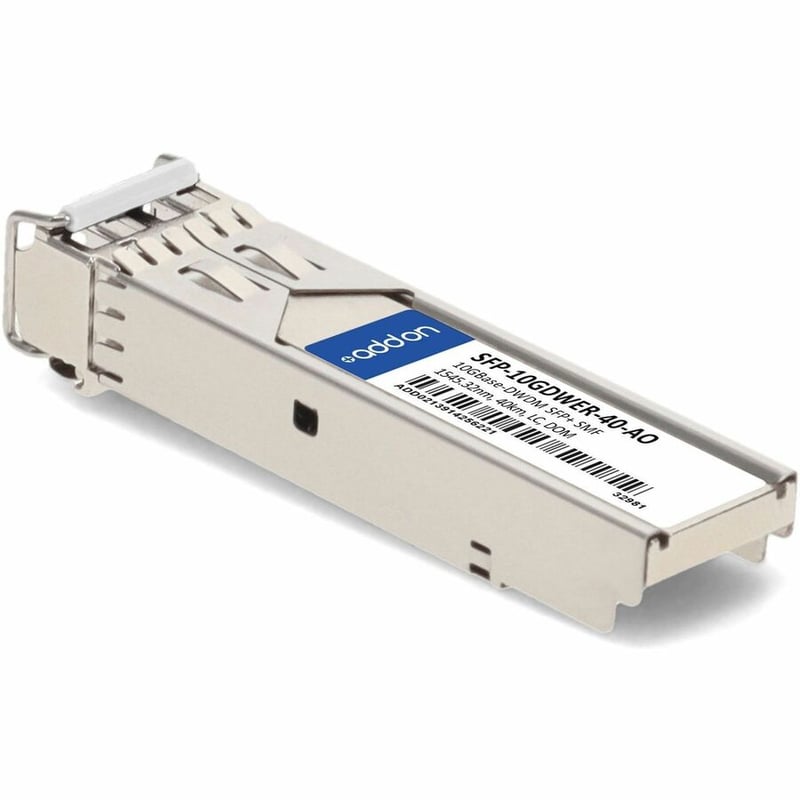 AddOn MRV® SFP-10GDWER-40 Compatible TAA 10GBase-DWDM SFP+ Transceiver C-Band 100GHz (SMF, 1545.32nm, 40km, LC, DOM) - Thumbnail 3