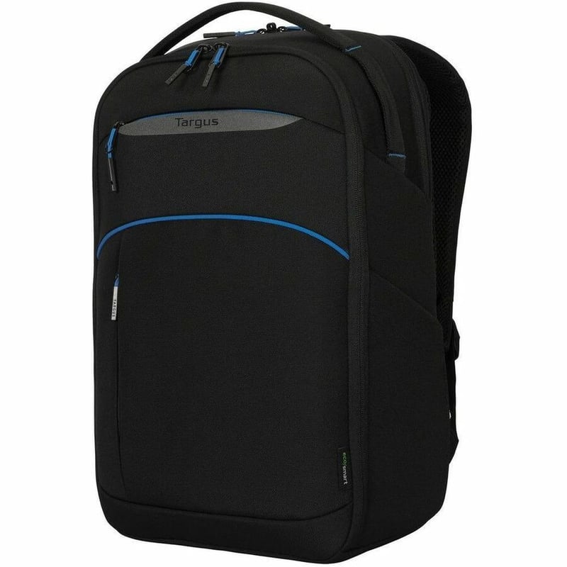 Targus Coastline EcoSmart TBB643GL Carrying Case (Backpack) for 15" to 16" Notebook, Water Bottle - Black - TAA Compliant - Thumbnail 2
