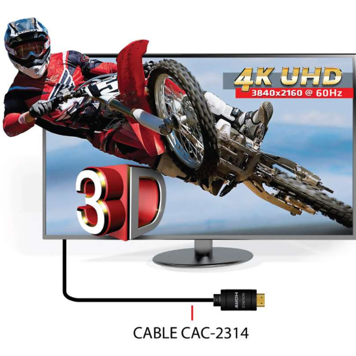 Club 3D CAC-2313 HDMI Audio/Video Cable With Ethernet - Thumbnail 5