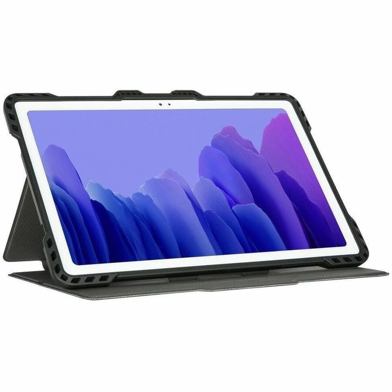 Targus Pro-Tek THZ888GL Carrying Case (Folio) for 10.4" Samsung Galaxy Tab A7 Tablet - Black/Charcoal - Thumbnail 5