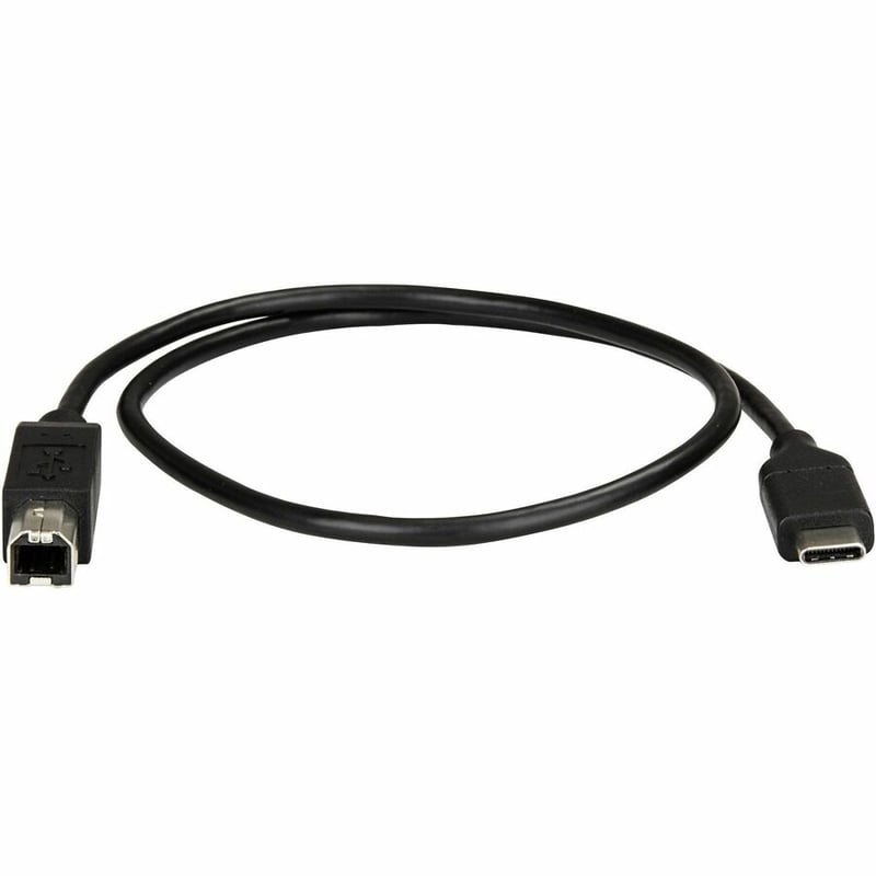 StarTech.com 0.5m USB C to USB B Printer Cable - M/M - USB 2.0 - USB C to USB B Cable - USB C Printer Cable - USB Type C to Type B Cable - Thumbnail 4