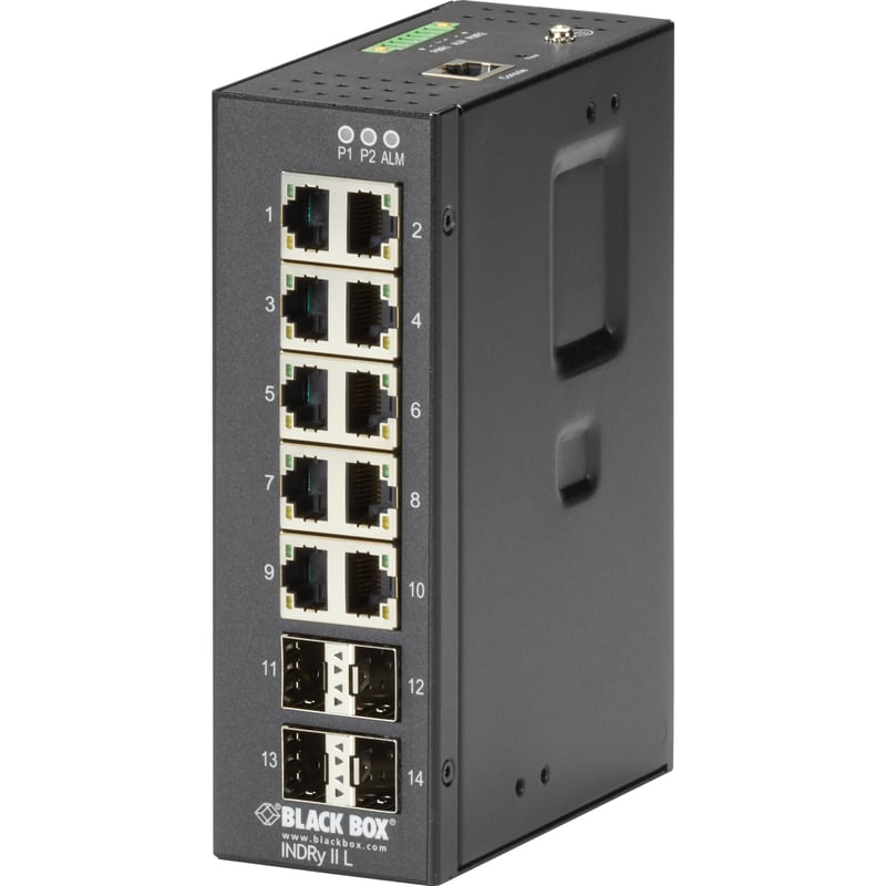 Black Box Hardened Managed Ethernet Switch - Thumbnail 1