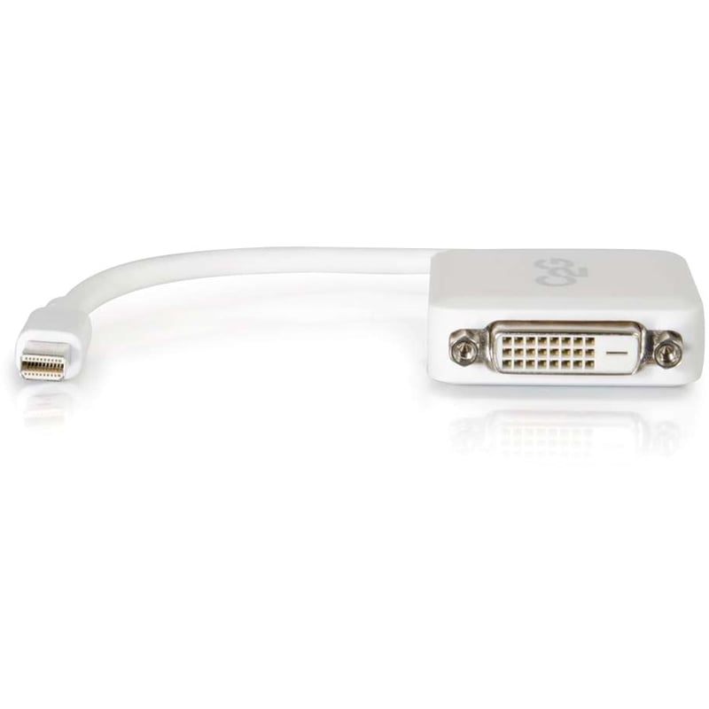 8IN MINI DISPLAYPORT TO DVI M/F WHITE - Thumbnail 4