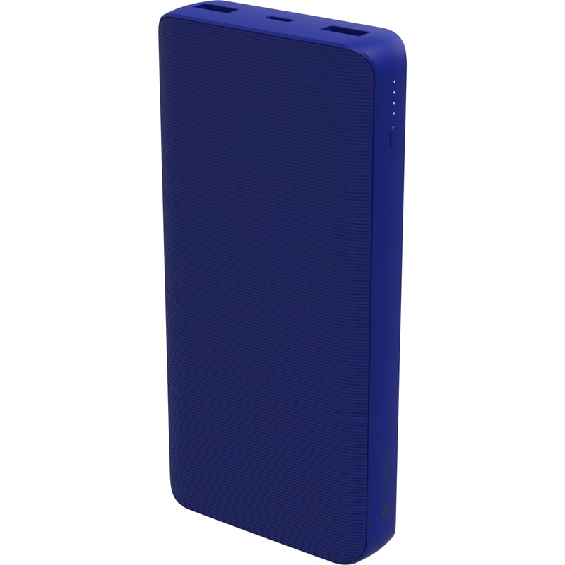 mophie power boost XL 20K mAh Portable battery USB-A and USB-C inputs-Cobalt - Thumbnail 1