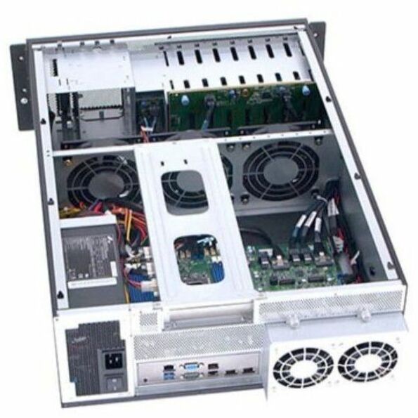 Mitac Transport HX FT65T-B8030 Barebone System - 4U Rack-mountable - Socket SP3 - 1 x Processor Support - 1 - Thumbnail 5