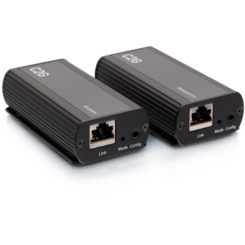 C2G 1-Port USB C Extender Transmitter to Receiver Kit - USB 3.2 Gen 1 - Thumbnail 1