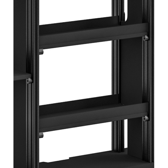 Salamander Designs 3-Bay with Single Monitor, Low-Profile Wall Cabinet - Thumbnail 3