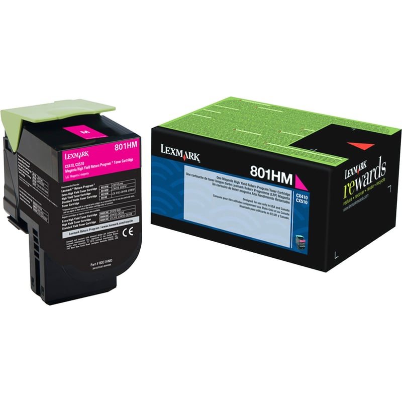 Lexmark Unison 801HM Toner Cartridge - Thumbnail 1