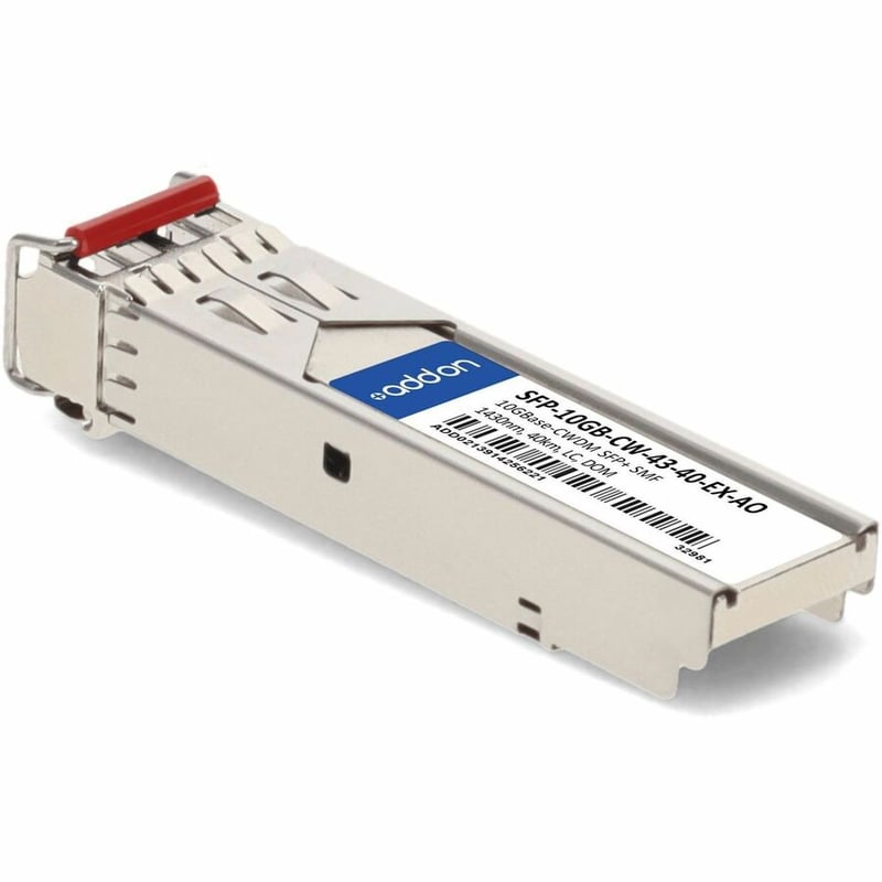 AddOn Extreme Networks® Compatible TAA 10GBase-CWDM SFP+ Transceiver (SMF, 1430nm, 40km, LC, DOM) - Thumbnail 3