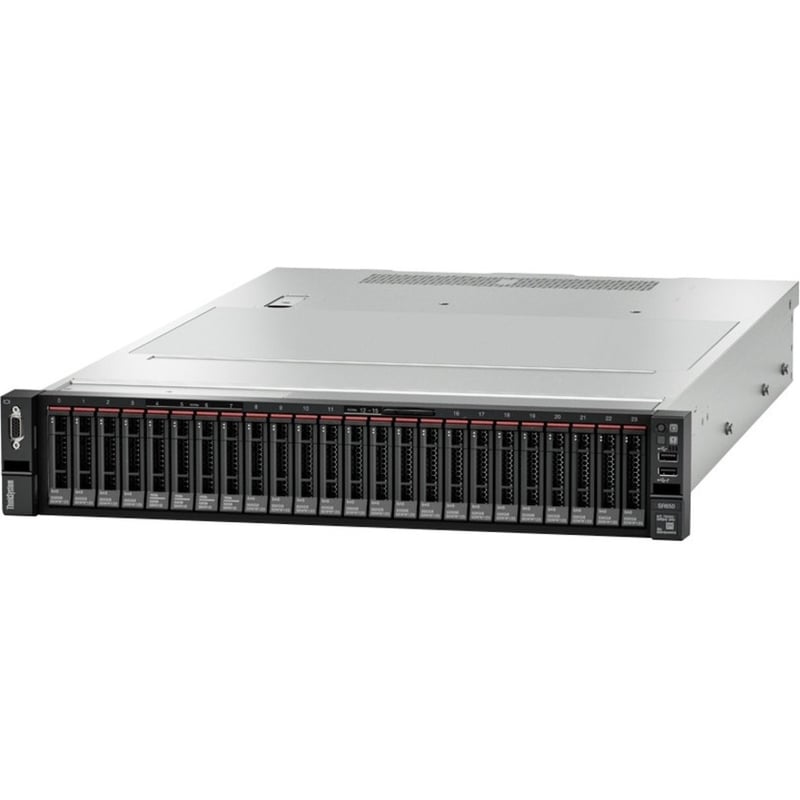 Lenovo ThinkSystem SR650 7X06A05XNA 2U Rack Server - 1 Xeon Gold 5118 2.30 GHz - 32 GB RAM
