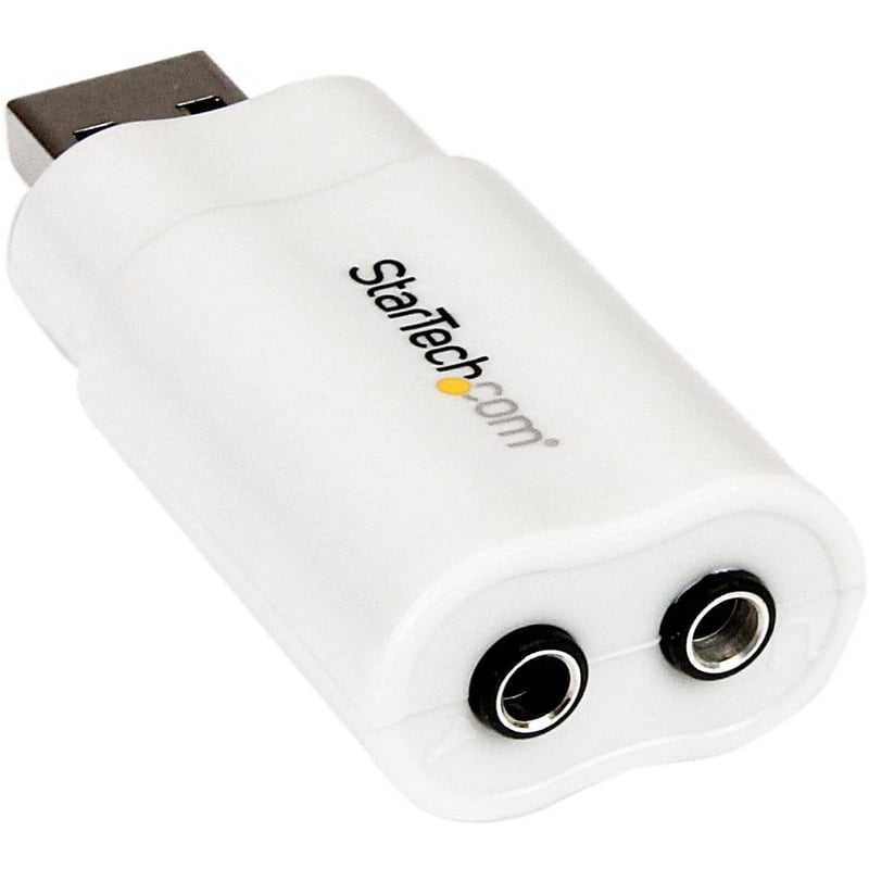 StarTech.com USB 2.0 to Audio Adapter - Sound card - stereo - Hi-Speed USB - Thumbnail 3