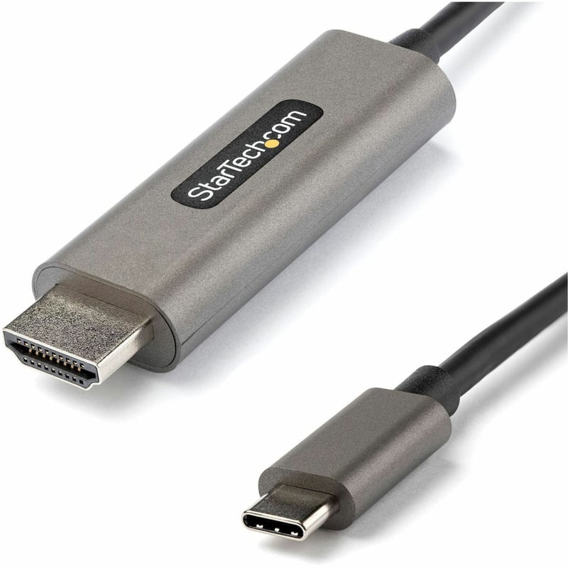 StarTech.com 3ft (1m) USB C to HDMI Cable 4K 60Hz with HDR10, Ultra HD USB Type-C to HDMI 2.0b Video Adapter Cable, DP 1.4 Alt Mode HBR3 - Thumbnail 1