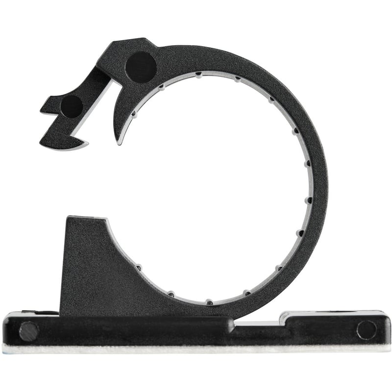 StarTech.com 100 Self Adhesive Cable Management Clips - Ethernet/Network Cable/Office Desk Cord Organizer - Sticky Wire Holder/Clamp Black - Thumbnail 3