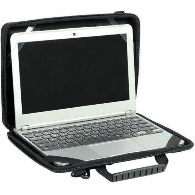 Bump Armor Carrying Case for 14" Notebook, ID Card - Black - Thumbnail 2