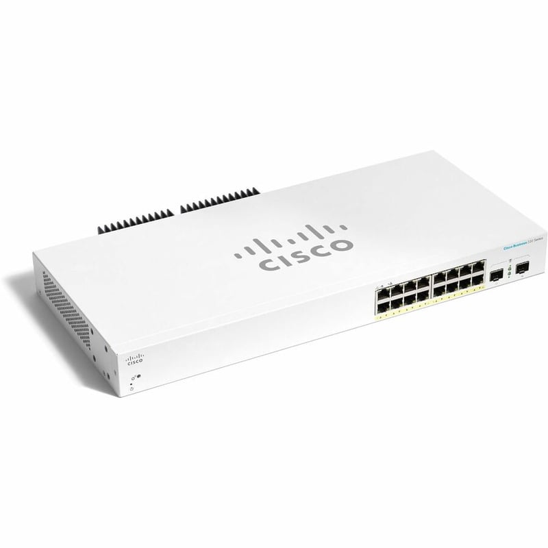 CBS220 SMART 16-PORT GE, POE, 2X1G SFP REMANUFACTURED - Thumbnail 5