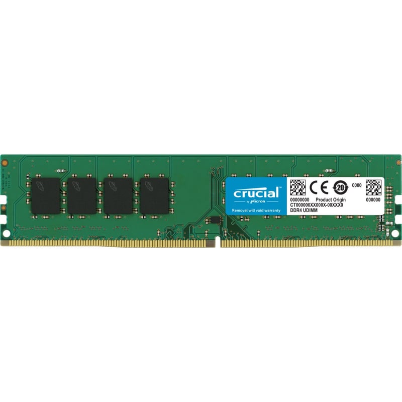 CRUCIAL 32GB DESKTOP DDR4 3200 MHZ UDIMM MEMORY