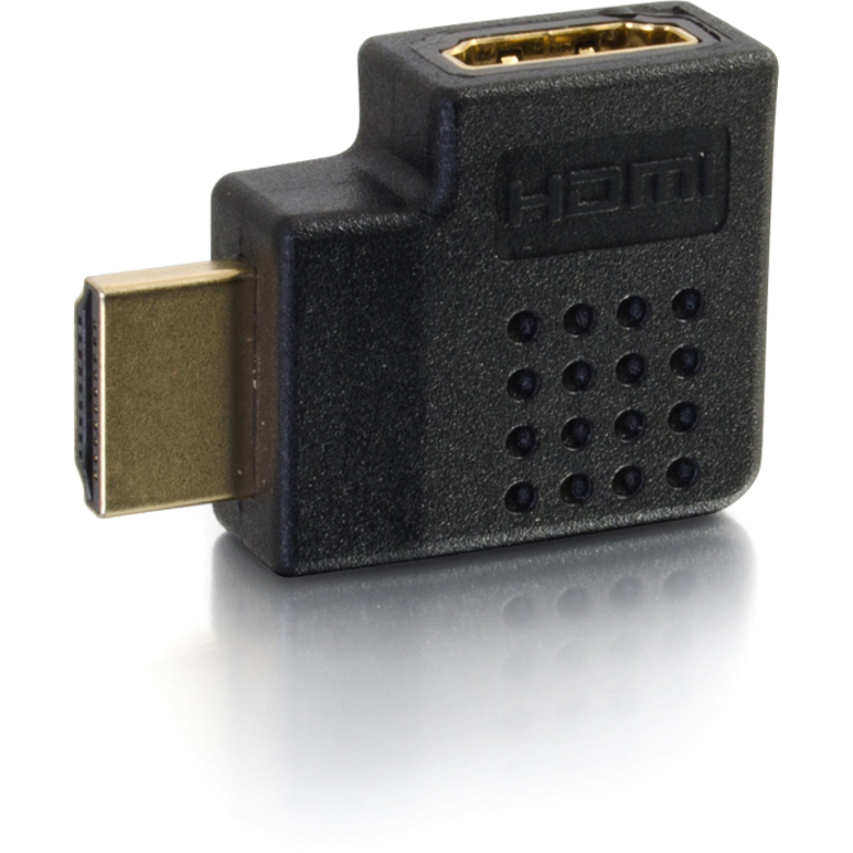 HDMI F/M RIGHT ANGLE ADAPTER RIGHT EXIT - Thumbnail 2