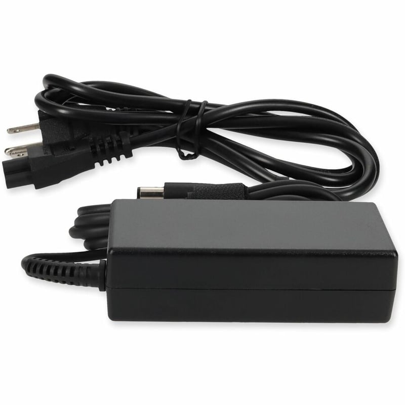 HP 693710-001 Compatible 65W 18.5V at 3.5A Black 7.4 mm x 5.0 mm Laptop Power Adapter and Cable - Thumbnail 2