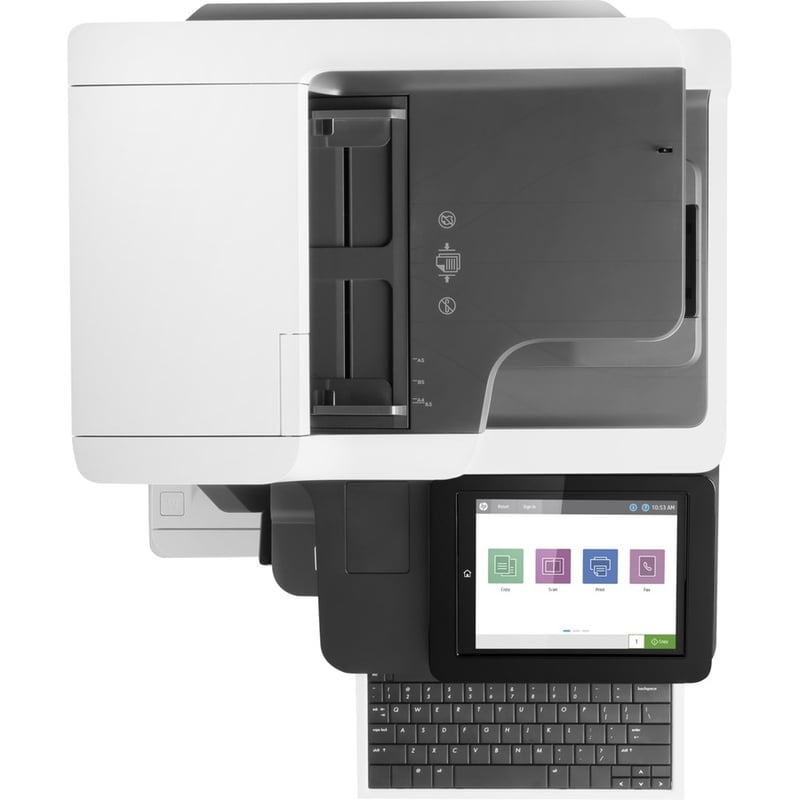 HP LaserJet Enterprise M635z Laser Multifunction Printer - Monochrome - Thumbnail 4