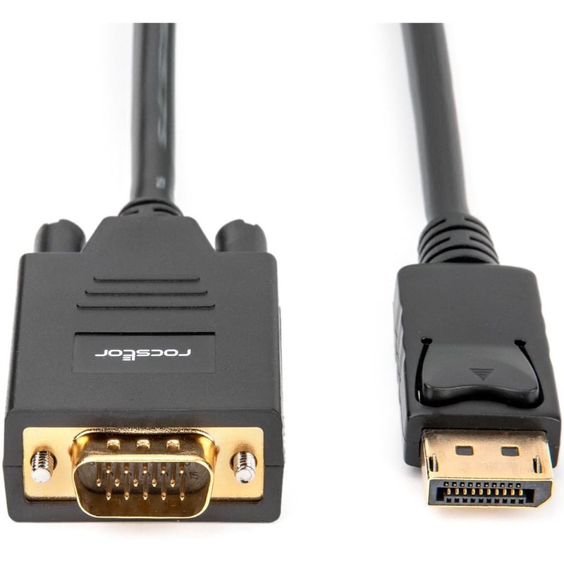 Rocstor DisplayPort/VGA Video Cable - Thumbnail 3