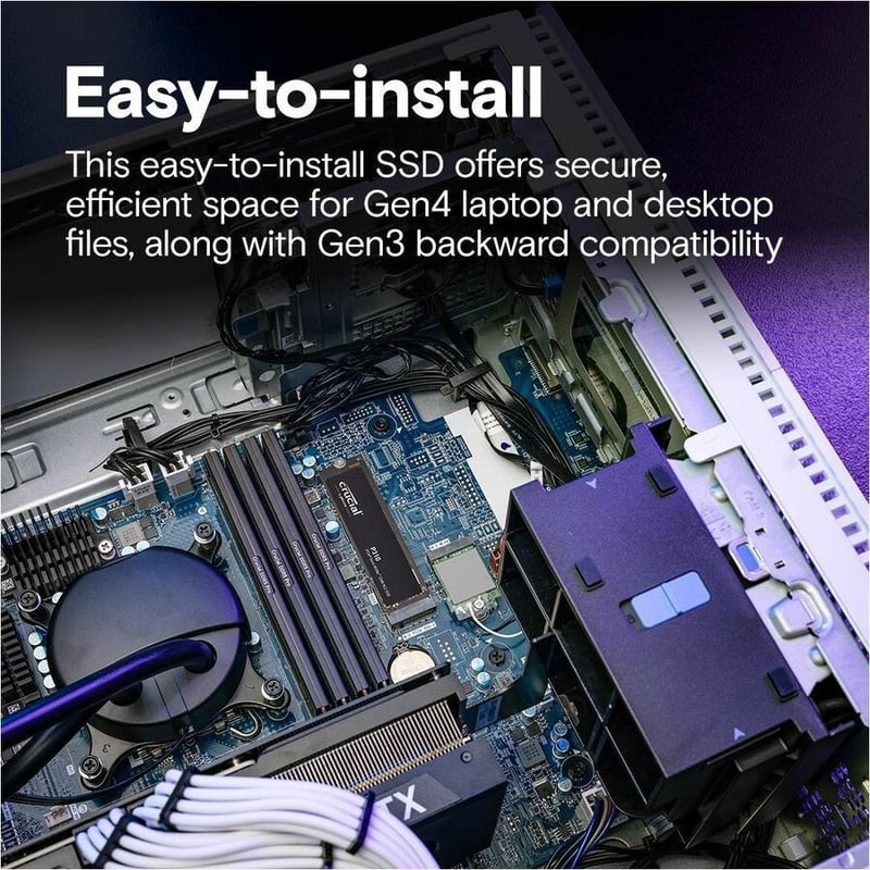 CRUCIAL P310 4TB PCIE GEN4 2280 NVME M.2 SSD - Thumbnail 4