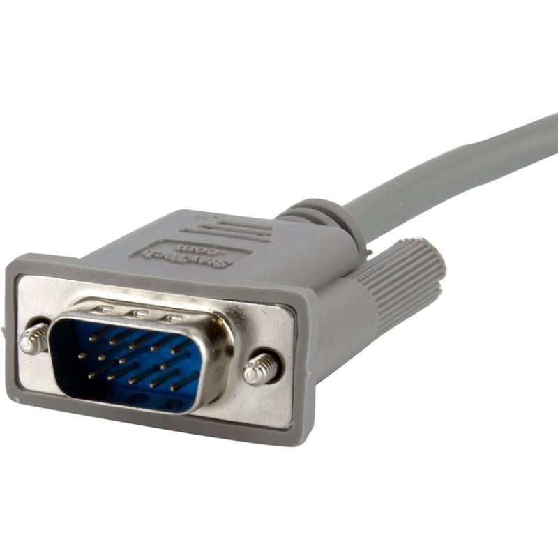 StarTech.com 6 ft VGA Monitor Cable - HD15 M/M - Display cable - HD-15 (M) - HD-15 (M) - 1.8 m - Thumbnail 2