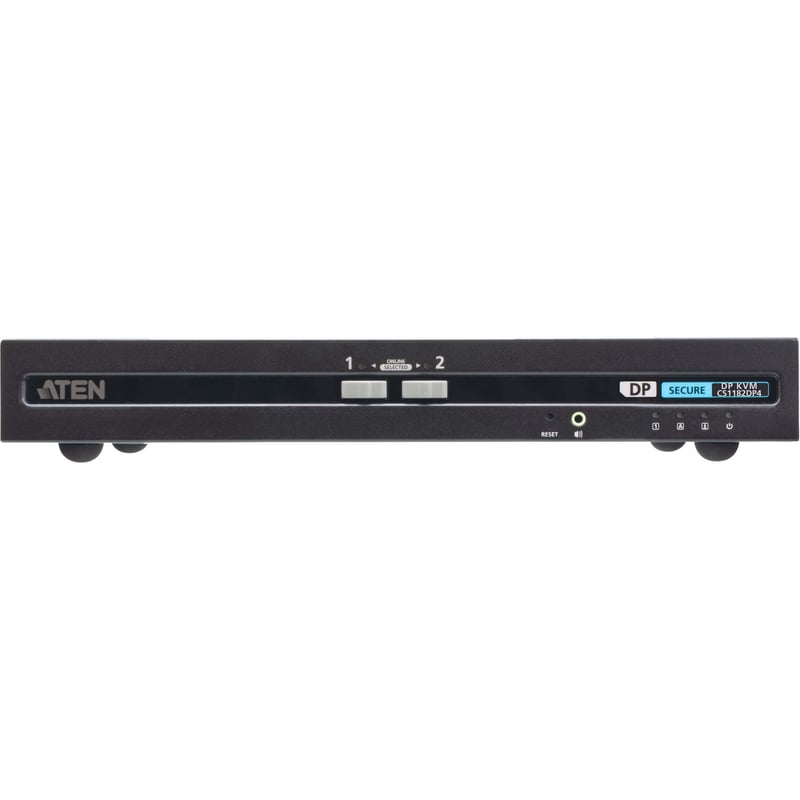 ATEN 2-Port USB DisplayPort Secure KVM Switch (PSD PP v4.0 Compliant) - Thumbnail 1