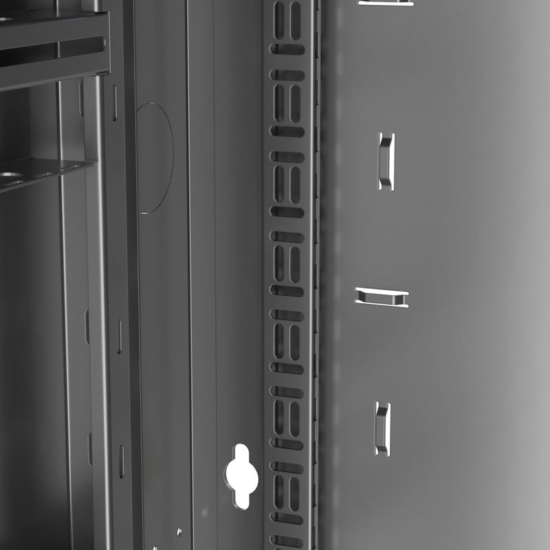 Middle Atlantic DWR Series 10RU Pivoting Wall Mounted Rack - 22in Depth Wall Mounted Cabinet - Thumbnail 3
