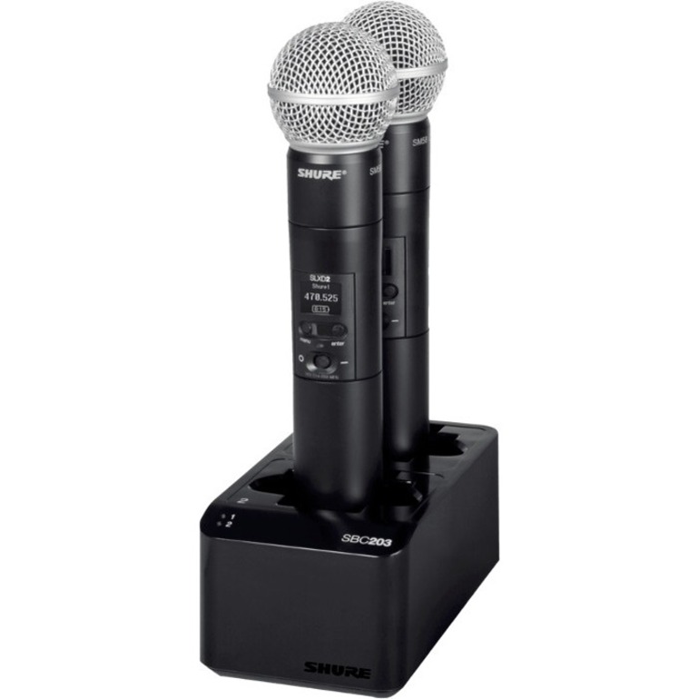 Shure SBC203 Dual Docking Recharging Station for SB903 Lithium-Ion Battery - Thumbnail 4