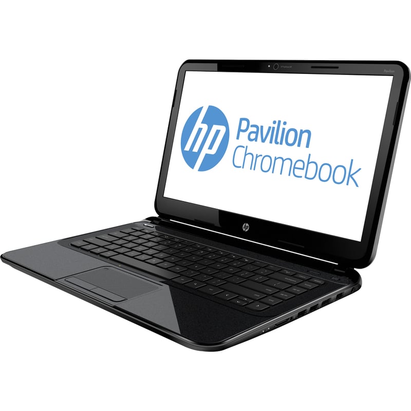 HP Pavilion Chromebook 14-c000 14-c010us 14" Chromebook - HD - Intel Celeron 847 - 2 GB - 16 GB SSD - Sparkling Black - Thumbnail 3