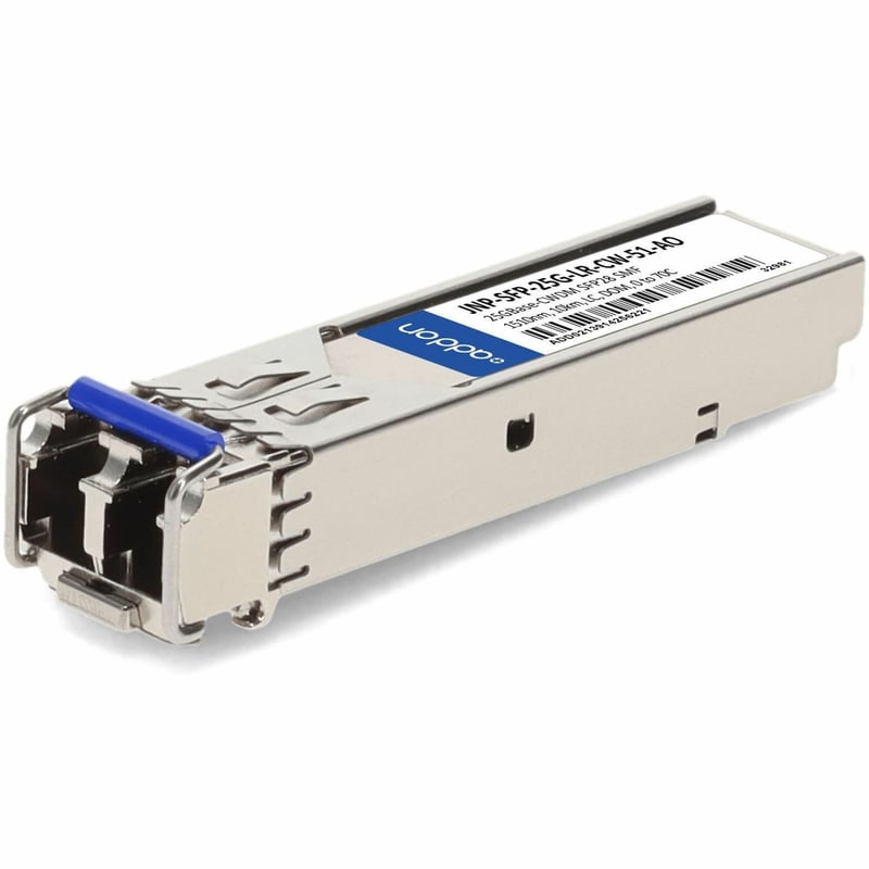 AddOn Juniper Networks® Compatible TAA 25GBase-CWDM SFP28 Transceiver (SMF, 1510nm, 10km, LC, DOM) - Thumbnail 1