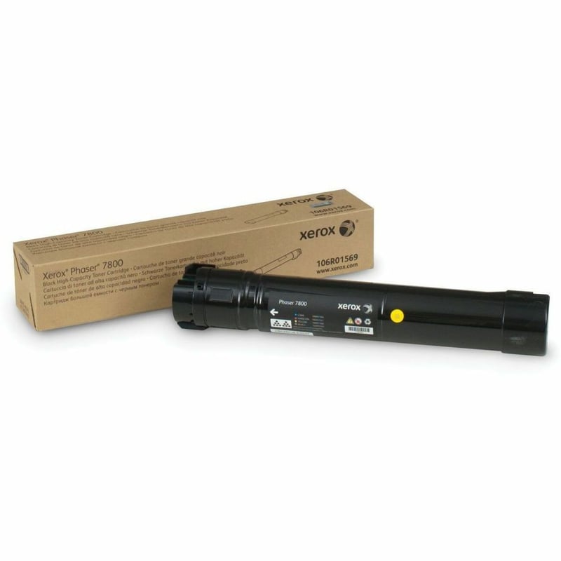 Xerox Genuine Phaser® 7800 Black Toner Cartridge - Thumbnail 1