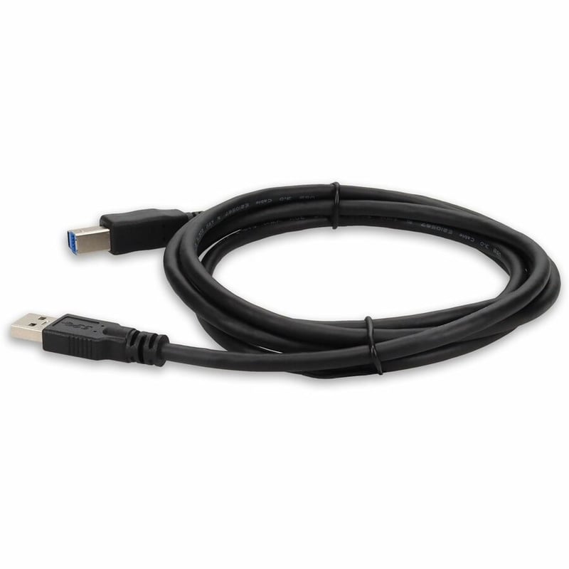 6FT USB 3.0 (A) TO USB 3.0 (B) M TO M CABLE BLACK - Thumbnail 2