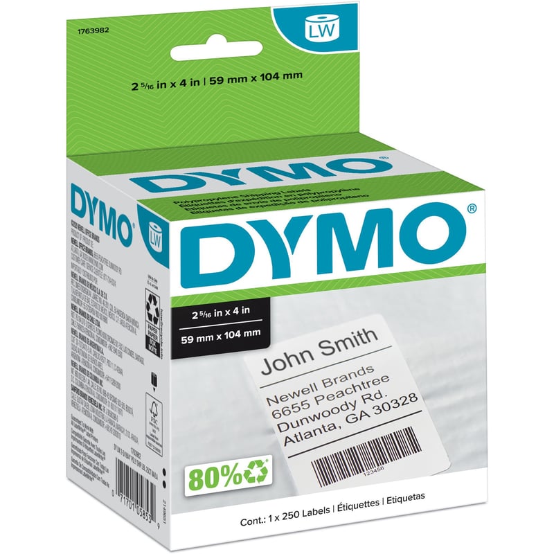 Dymo Permanent Poly Shipping Labels - Thumbnail 1