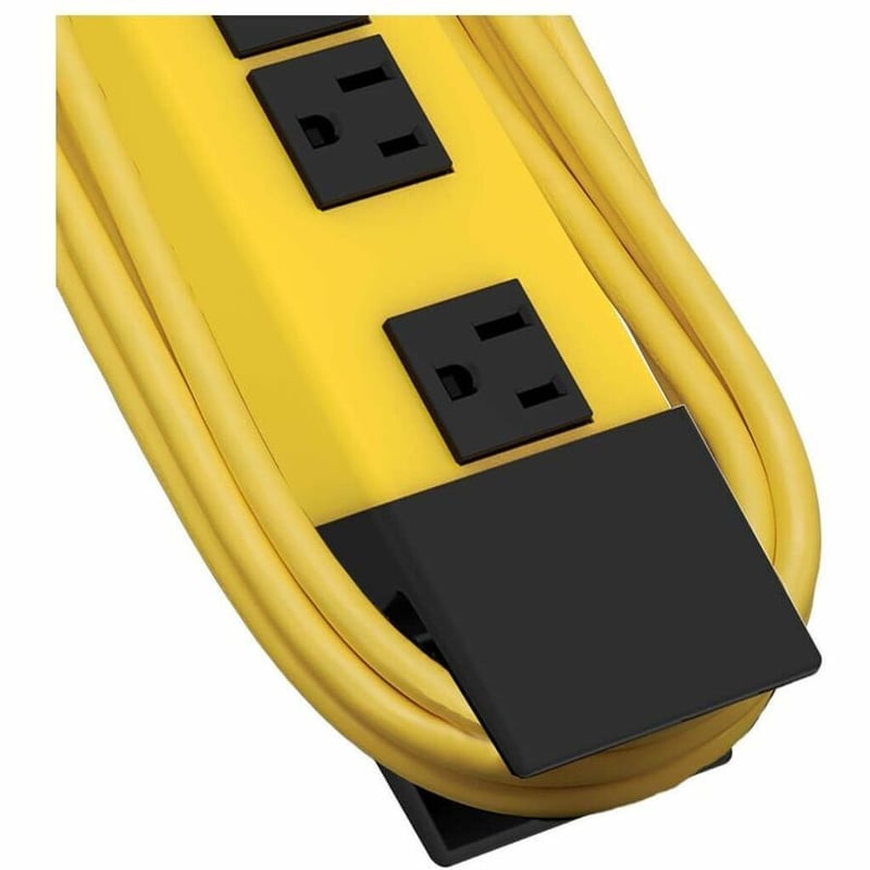Tripp Lite by Eaton Protect It! 6-Outlet Industrial Safety Surge Protector 15 ft. Cord 2700 Joules Cord Wrap Hang Holes - Thumbnail 3